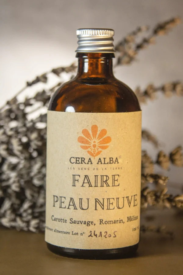 Cure hydrolat peau irritée bio, à base de carotte sauvage, romarin et mélisse – La Ferme de Jeanmetge